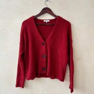 Madewell Red Cardigan